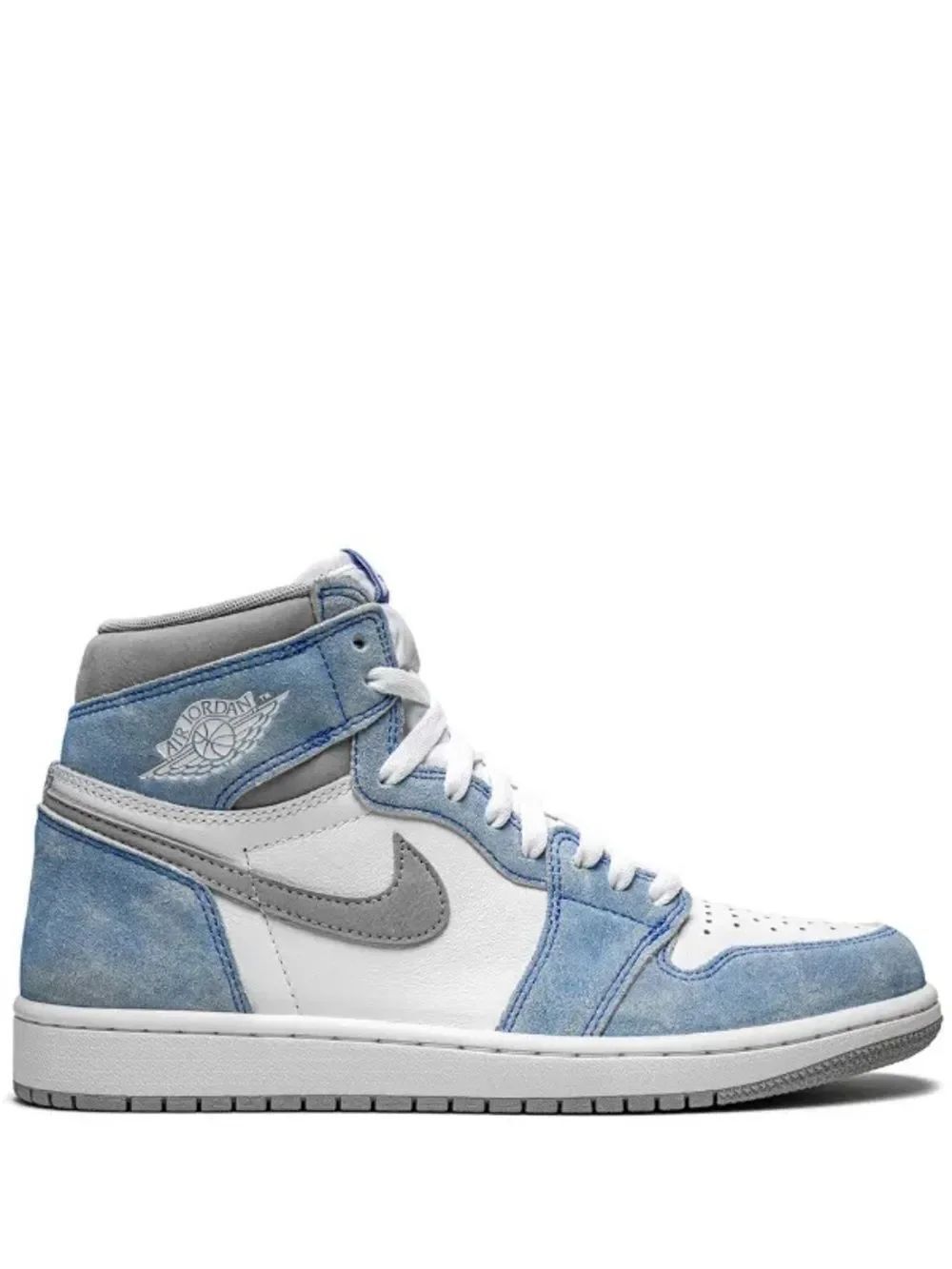 Jordan 1 Retro High Hyper Royal Smoke Grey Size 7